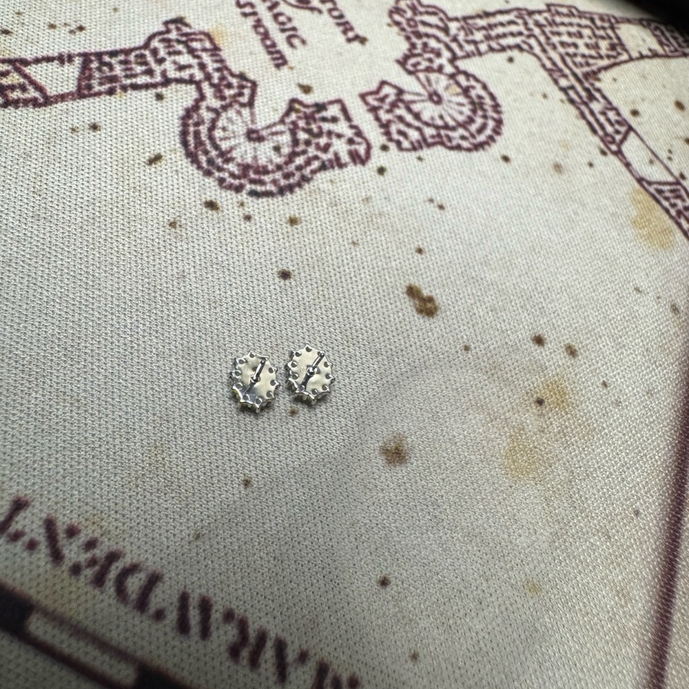 (2) oval halo ember body jewelry ends - Picture 8 of 10